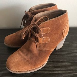 Clarks Artisan Suede Booties
